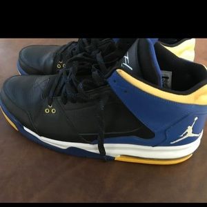 Jordan Flight 2013 Black/Blue/Gold